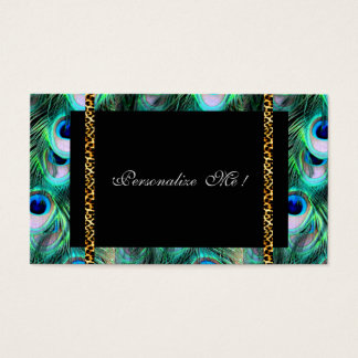 Élégant et tendance moderne fille Peacock & Leopar