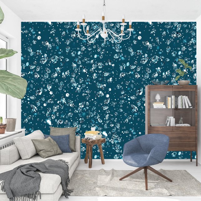 Elegant Ethereal Serene Turquoise  Wallpaper (Elegant Ethereal Serene Turquoise Wallpaper)