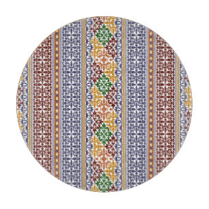 elegant ethnic pattern cutting board