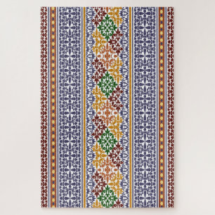 elegant ethnic pattern jigsaw puzzle