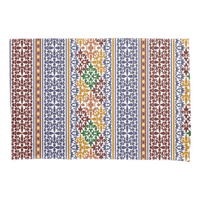 elegant ethnic pattern   pillowcase (Front)