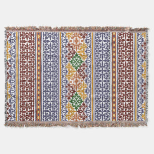 elegant ethnic pattern  throw blanket