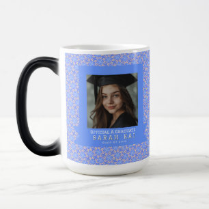 Elegant Ethnic Print College Grad Magic Mug