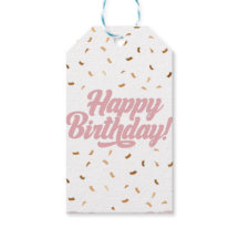 🎁✨Élégant Étiquette de Cadeau d'Anniversaire