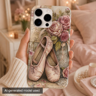 Élégant Étui de Téléphone avec Chaussures de Balle
