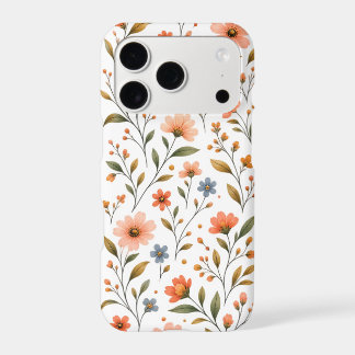 Élégant Étui de Téléphone Botanique Floral – Sauva