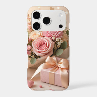Élégant Étui de Téléphone Cadeau Bouquet Floral Ro