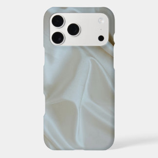 Élégant étui de téléphone en texture de soie | Lux
