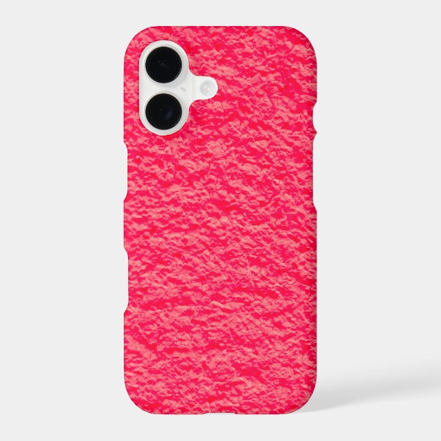 Élégant Étui iPhone 17 Rouge Foncé Abstrait (Verso)
