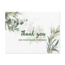 Elegant Eucalyptus Branch – Order Confirmation 