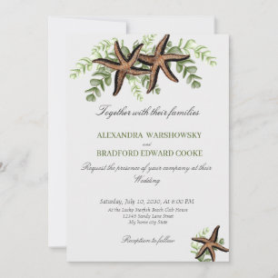 Elégant Eucalyptus et Faire-part de mariage de poi
