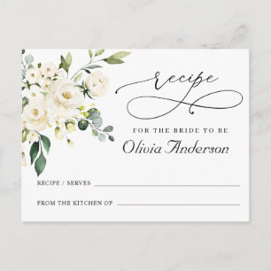 Elégant Eucalyptus Fête des mariées Recette Carte