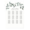 Elegant Eucalyptus Garden Wedding Seating Chart