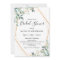 Elegant Eucalyptus Greenery Gold Bridal Shower