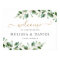 Elegant Eucalyptus Greenery Wedding Welcome Sign