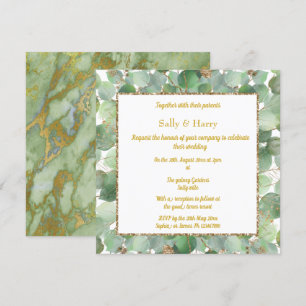 ELEGANT EUCALYPTUS INVITATION