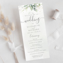 Elegant Eucalyptus Leaves Greenery Gold Wedding