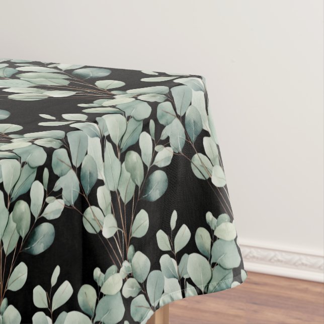 Elegant Eucalyptus Leaves Greenery Table Runner (In Situ)
