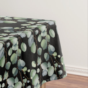 Elegant Eucalyptus Leaves Greenery Table Runner