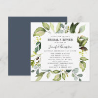 Elegant Eucalyptus with Greenery Bridal Shower