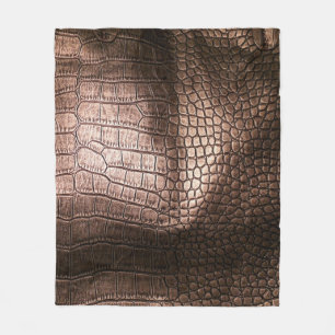 Elegant evening leather texture. fleece blanket