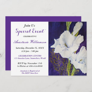 ELEGANT EVENING PARTY EVENT INVITE