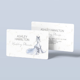 Elegant Event Planner Business Card