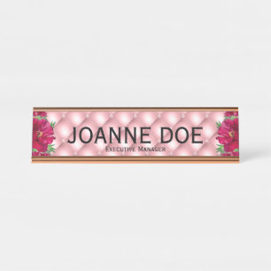 Elegant Executive Manager Desk Name Plate