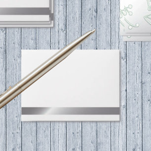 elegant expensive silver bar silver lining envelope