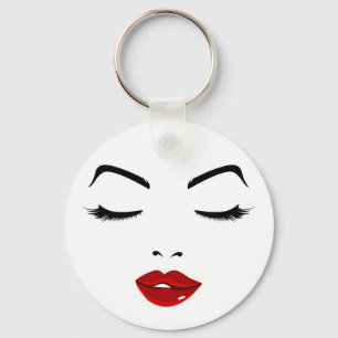 Elegant Face Keychain