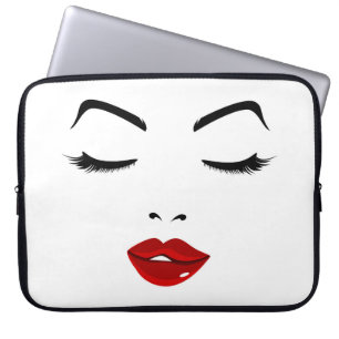 Elegant Face Laptop Sleeve