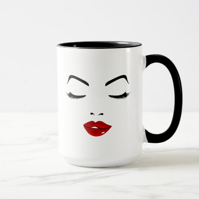 Elegant Face Mug (Right)