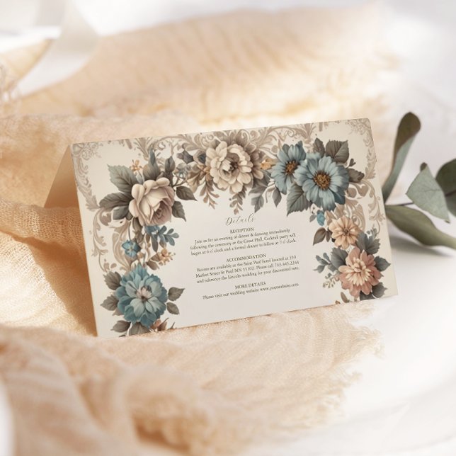 Élégant Faire-part de mariage Art Nouveau (Créateur téléchargé)