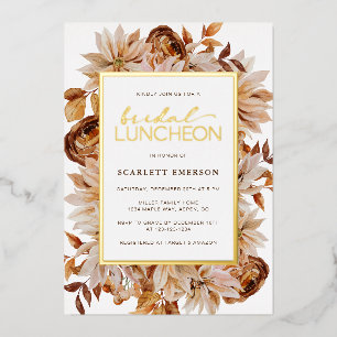 Elegant Fall Bridal Shower