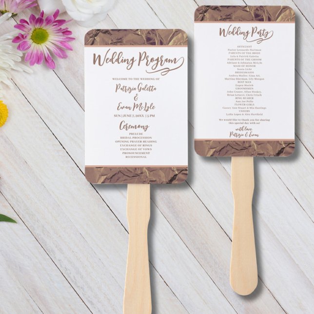 Elegant Fall Brown Set of Fans (Creator Uploaded)