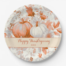 Elegant Fall Chinoiserie Thanksgiving