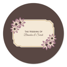 Elegant Fall Floral Wedding Invitation Template