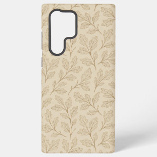 Elegant Fall Leaves   Custom Minimalist Farmhouse Samsung Galaxy Case