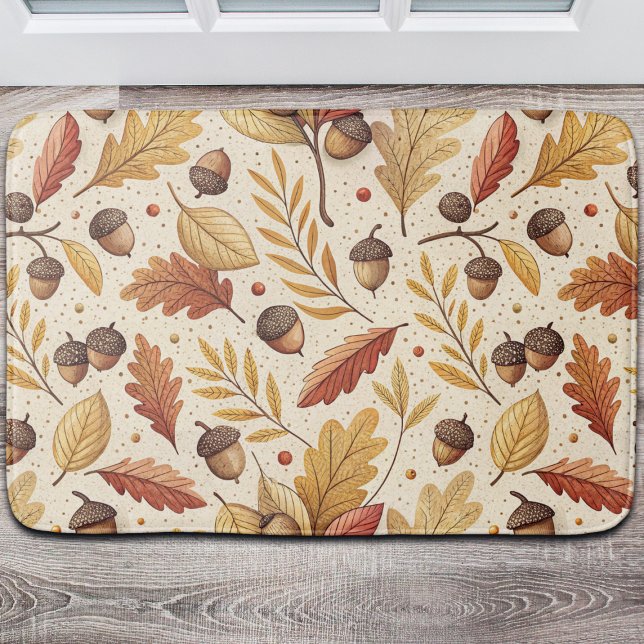 Elegant Fall Pattern Bath Mat (Creator Uploaded)