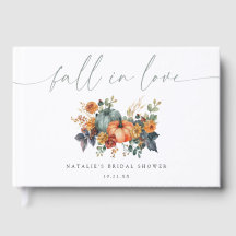 Elegant Fall Pumpkin Bridal Shower