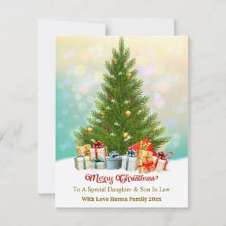 Elegant Family Holiday Present I Christmas Tree