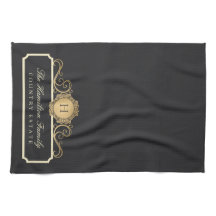 Elegant Family Home Monogram Charcoal Kitchen