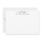 Elegant Family Last Name Black Script Calligraphy