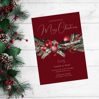 Elegant Family or Office Christmas Day Party
