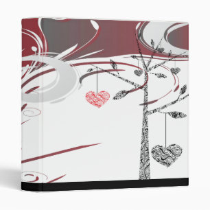 elegant family tree heart geneology binder