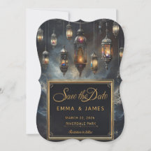 Elegant Fantasy Save the Date Invitation 