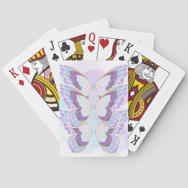 elegant farfalla playing cards (Back)