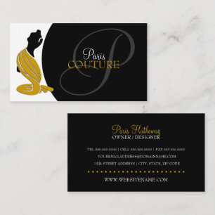 Elegant Fashion Boutique Business Card