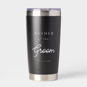 Elegant Father of the Groom Insulated Tumbler