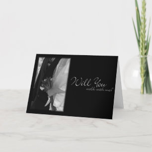 Elegant "Father, Will You walk With Me" card